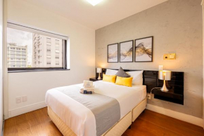 Easy Star - Lindo flat C/Vaga no Jardim Paulista - FK03I